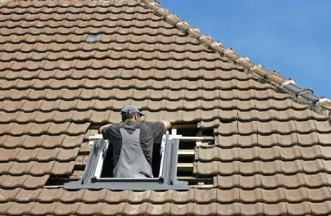 Pose de velux - Landisacq